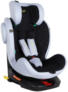 Scaun auto pentru copii summer baby faro i-size (4573) black/grey Thumbnail 5