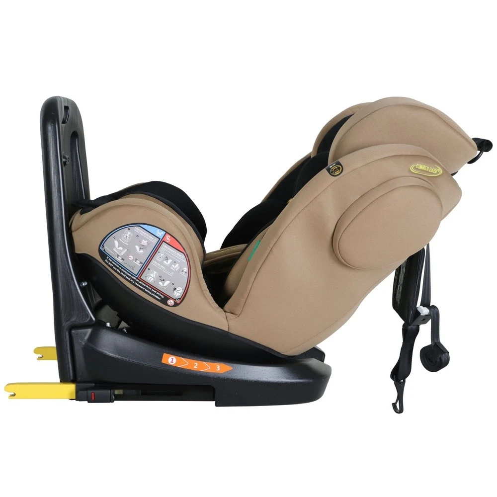 Scaun auto pentru copii summer baby faro i-size (4574) bronze 3