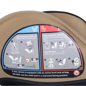 Scaun auto pentru copii summer baby faro i-size (4574) bronze Thumbnail 7