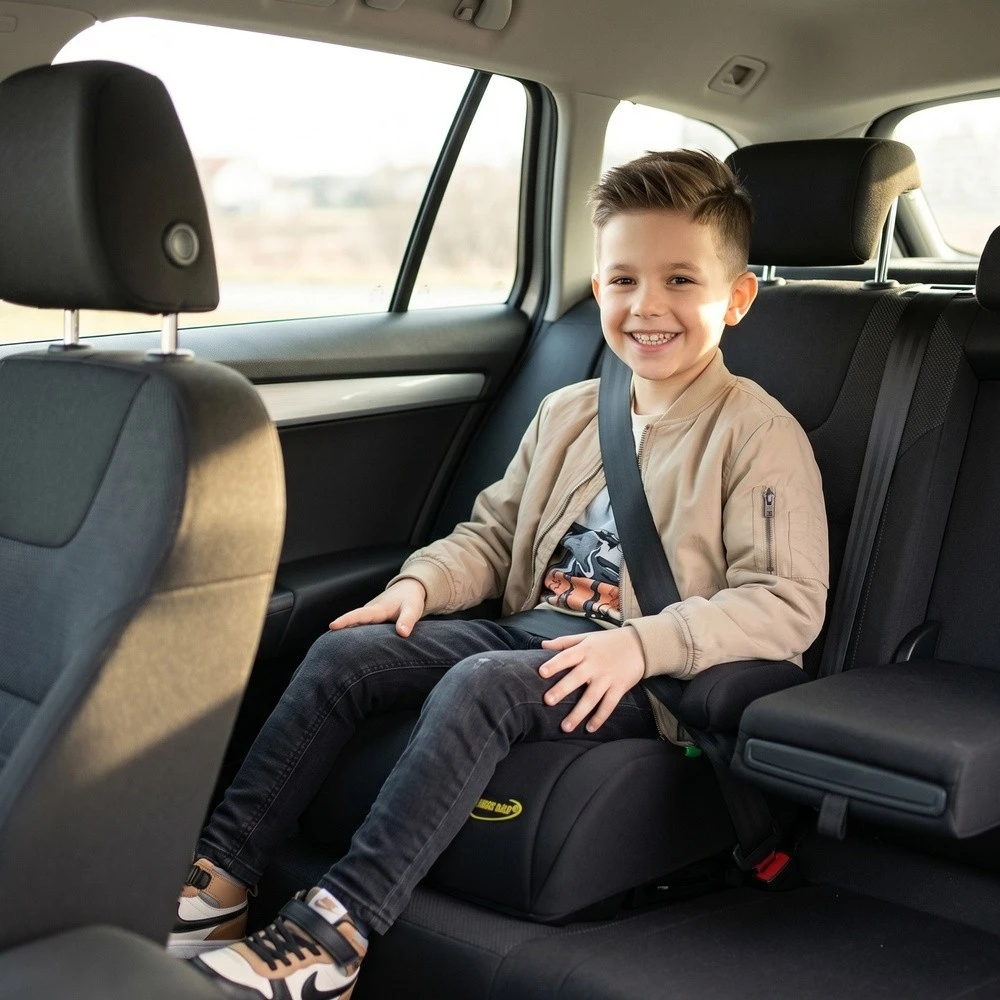 Scaun auto înălțător pentru copii summer baby ibiza i-size (4993) grey 6