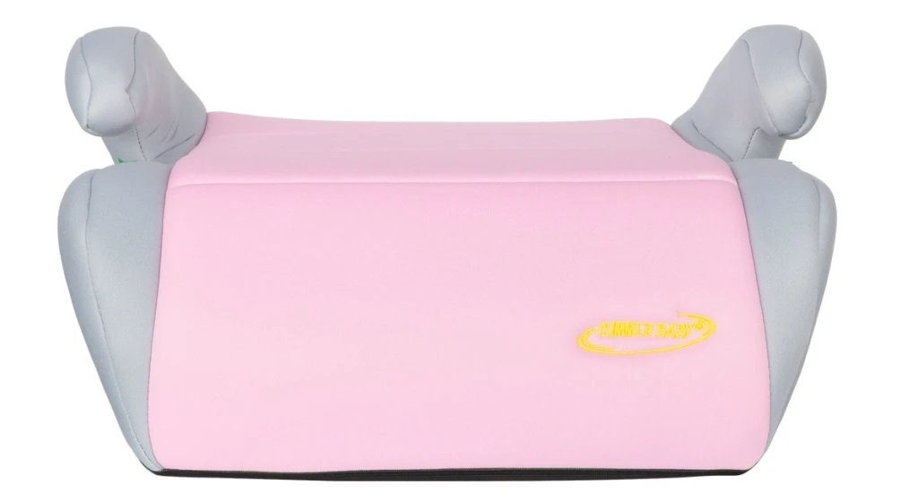 Scaun auto înălțător pentru copii summer baby ibiza i-size (4994) pink/grey 3