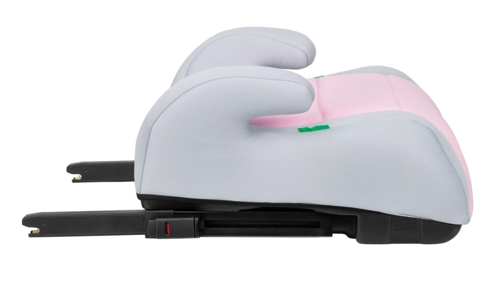 Scaun auto înălțător pentru copii summer baby ibiza i-size (4994) pink/grey 7