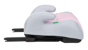 Scaun auto înălțător pentru copii summer baby ibiza i-size (4994) pink/grey Thumbnail 7