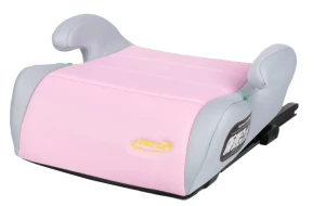 Scaun auto înălțător pentru copii summer baby ibiza i-size (4994) pink/grey