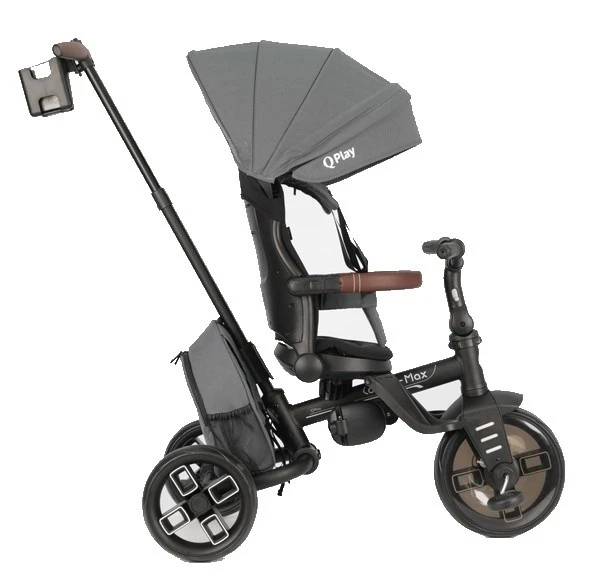 Детский велосипед qplay comfo max grey 3