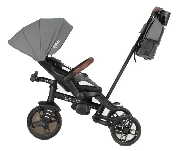 Детский велосипед qplay comfo max grey 4