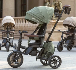 Bicicletă copii qplay comfo max olive green Thumbnail 4