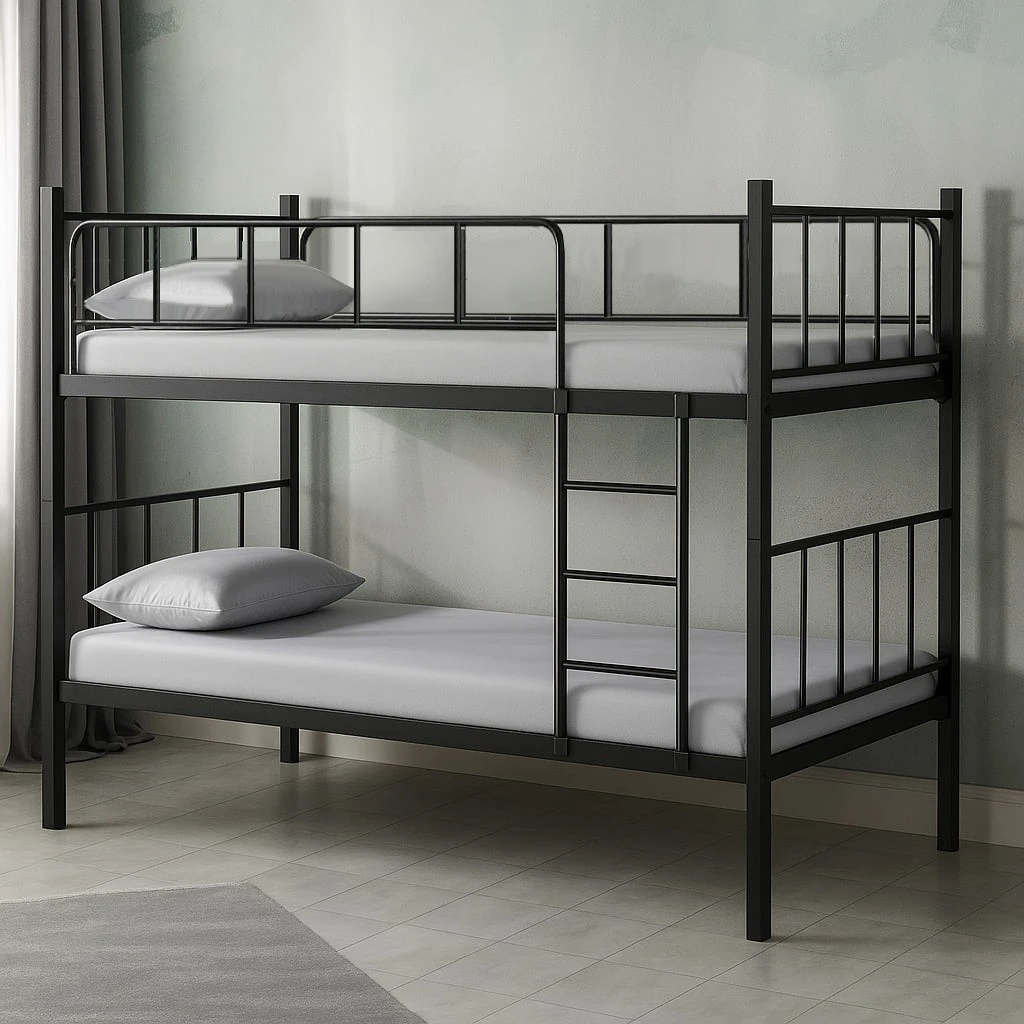 Двухъярусная кровать evger r-90 90x200cm black 4