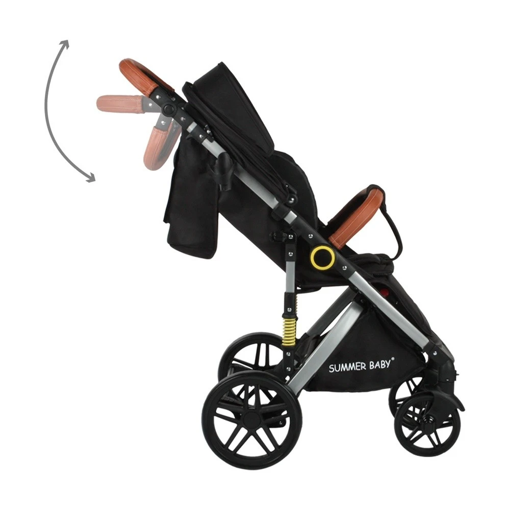 Коляска summer baby sempre (4396) black 2