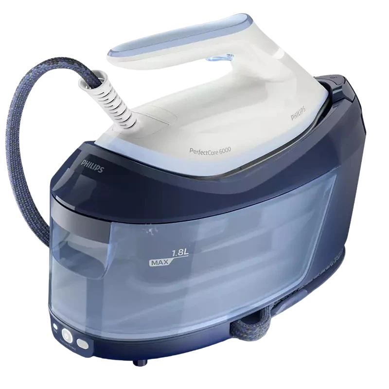 Утюг с парогенератором philips psg6026/20, 2400вт, синий 4
