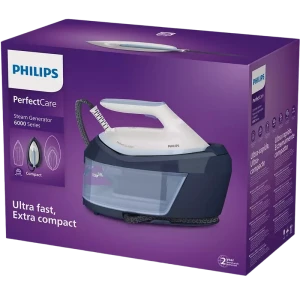 Утюг с парогенератором philips psg6026/20, 2400вт, синий Thumbnail 5