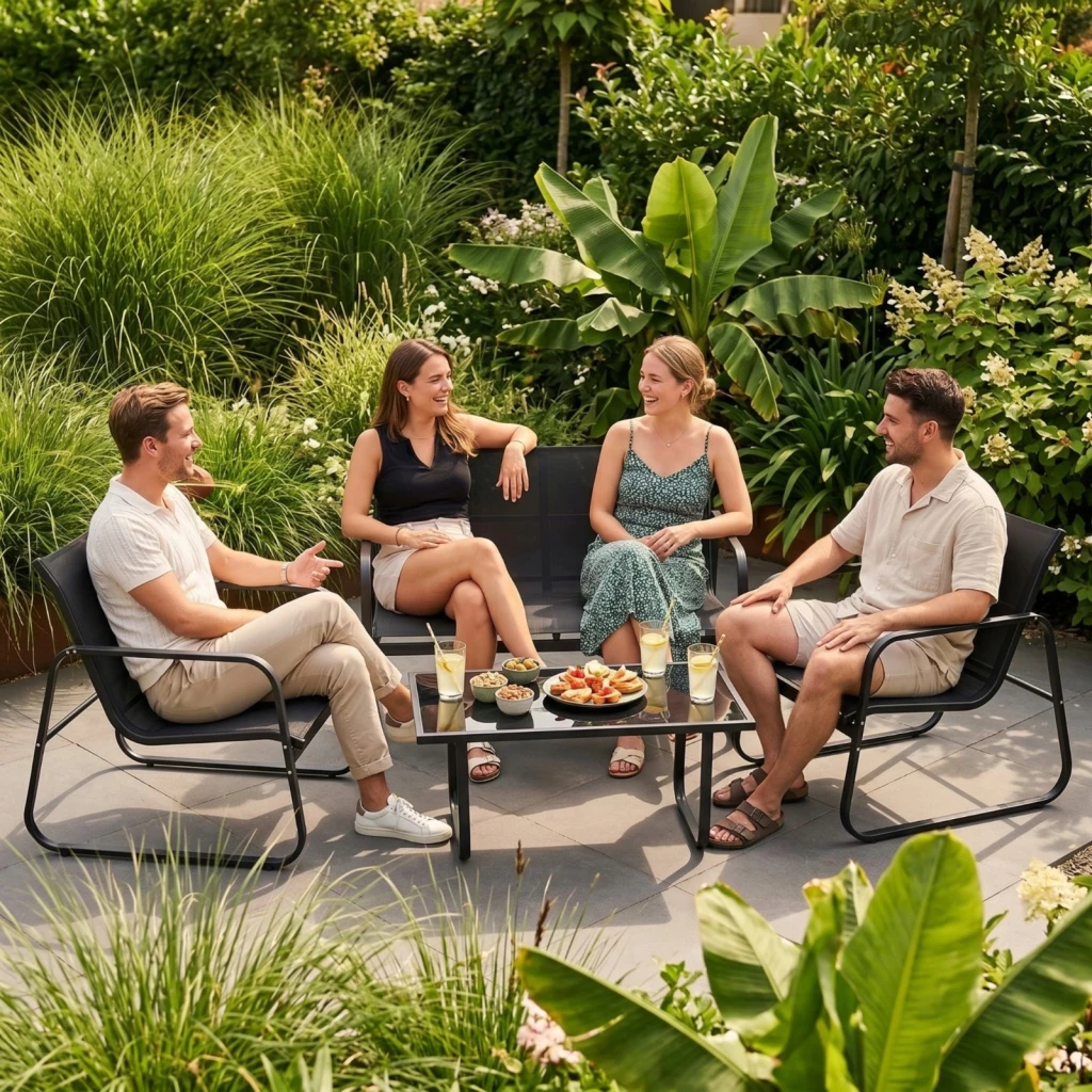 Set mobila de grădină funfit garden set (4878) 6