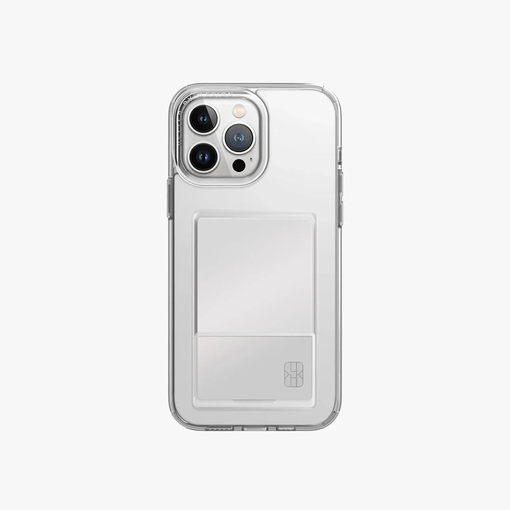 Uniq case hybrid air fender id для iphone 15 pro max, прозрачный 2