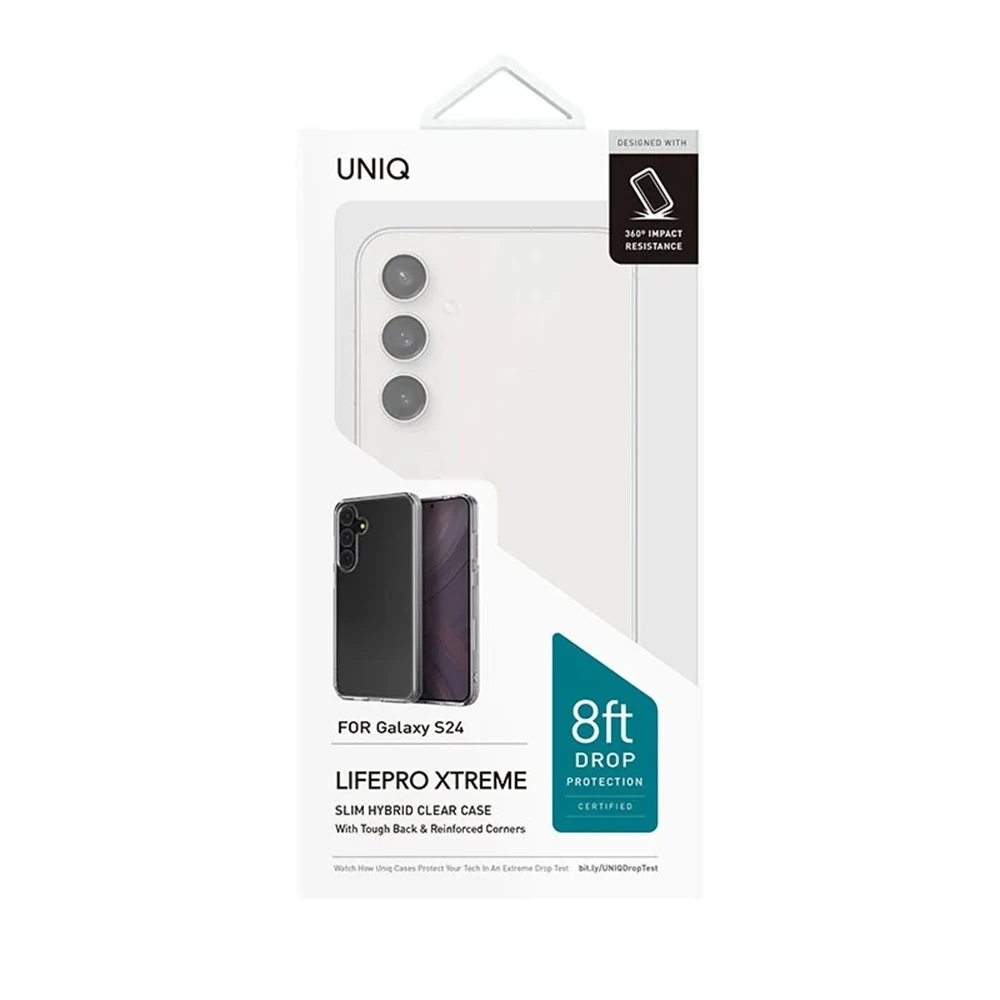Uniq case tpu для samsung galaxy s24 life pro xtreme crystal, прозрачный 3