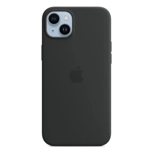 Оригинальный силиконовый чехол с magsafe для iphone 15 plus/14 plus, midnight
