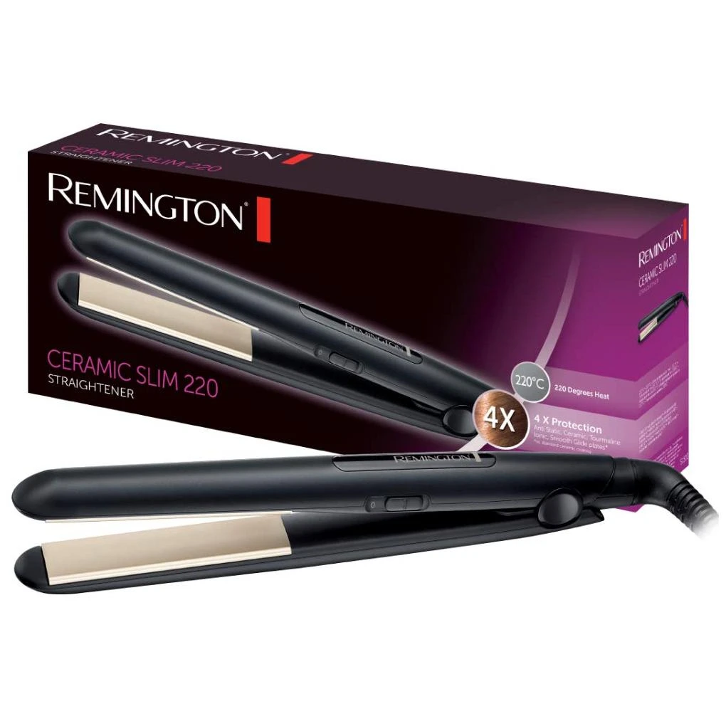 Выпрямитель для волос remington ceramic slim, чёрный 2
