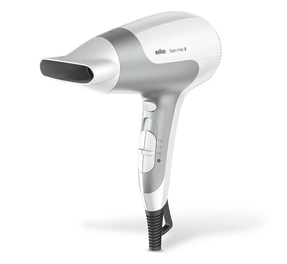 Uscător de păr braun satin hair 5 powerperfection, 2500 w, alb 2
