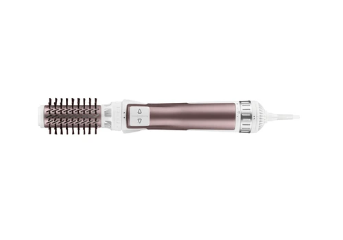Фен-щётка rowenta activ premium care cf9540f0, 1000 вт, белый | розовый 7