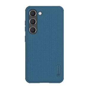 Чехол nillkin super frosted shield pro для samsung s23, синий