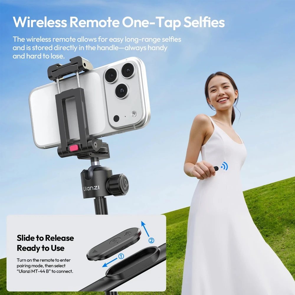 Ulanzi selfie stick mt-44 b 4
