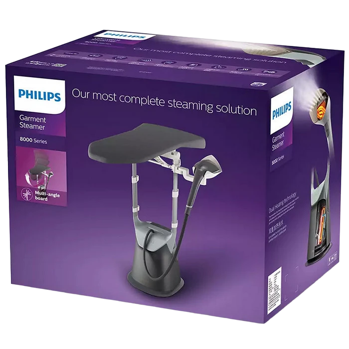 Aparat de călcat cu aburi staționar philips gc628/80, gri 3