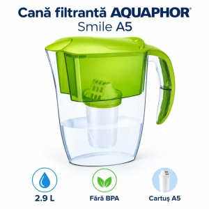 Cană filtrantă aquaphor smile a5, 2,9 l mg 466 Thumbnail 2