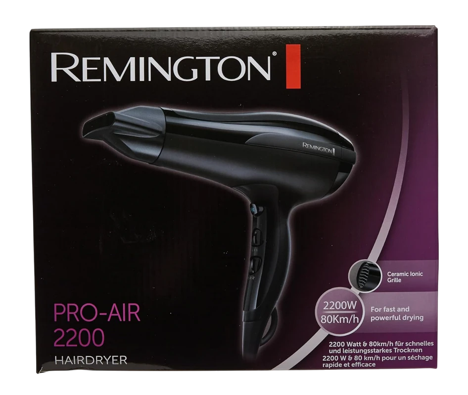Фен remington pro-air d5210, 2200вт, чёрный 5
