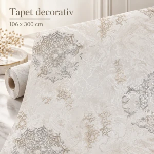 Tapet autoadeziv din pvc cu model decorativ, 106×300 cm yx-0022 Thumbnail 2