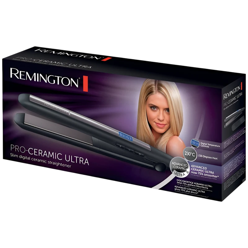 Placă de îndreptat părul remington pro-ceramic ultra s5505, negru 3