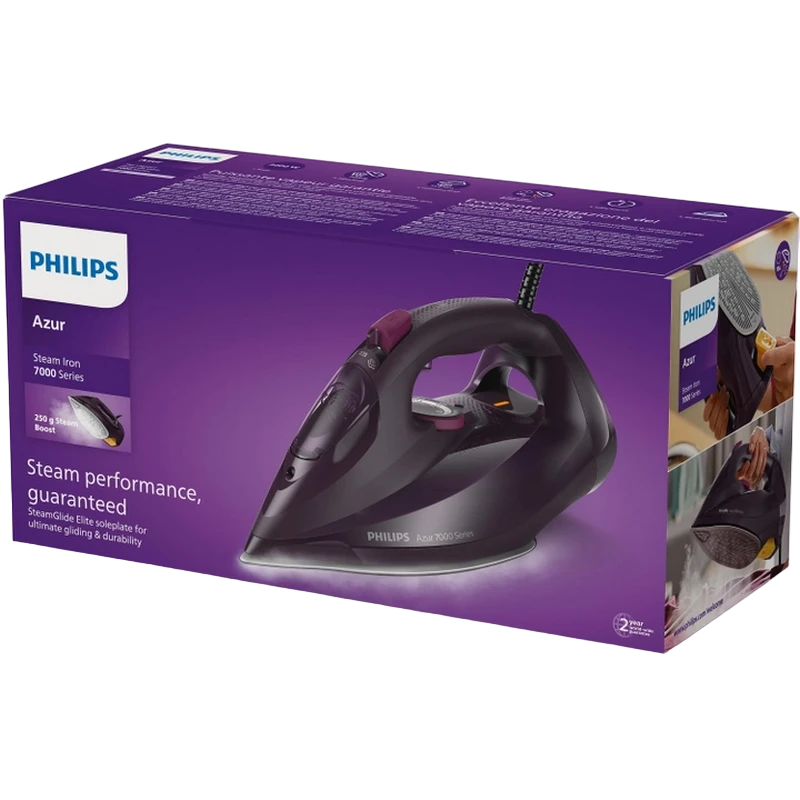 Утюг philips dst7061/30, 3000вт, фиолетовый 2