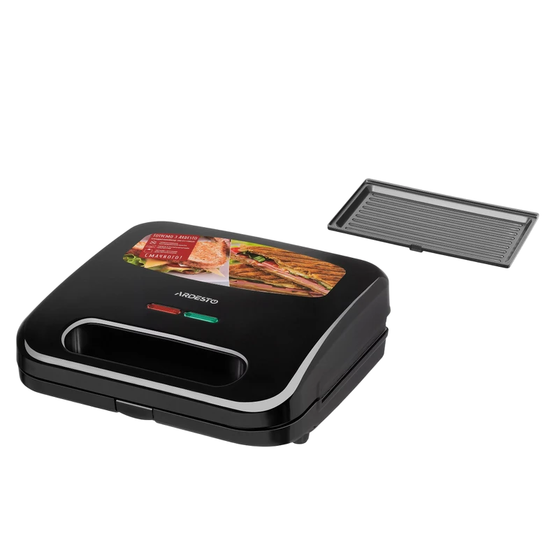 Aparat pentru sandwich ardesto sm-h110bgr, negru 6