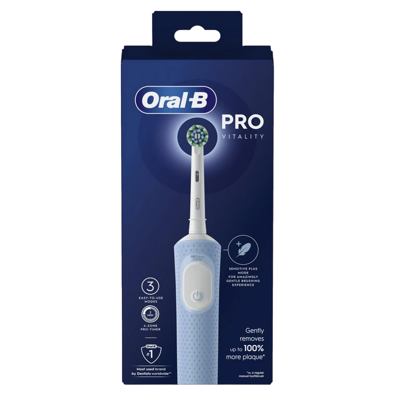 Periuță de dinți electrică braun d103.413.3 vitality pro, albastru 4