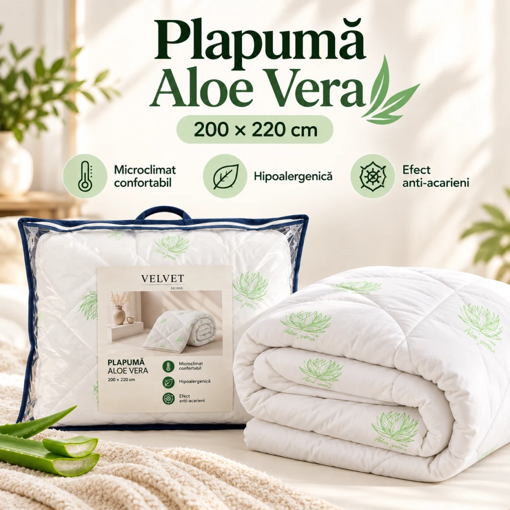 Plapuma aloe vera (200x220) /6 ul839-6 2