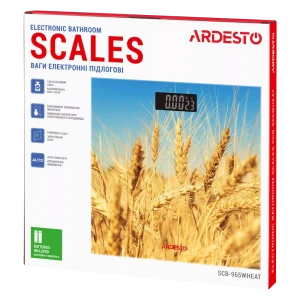 Cântar de podea ardesto scb-965wheat, galben Thumbnail 3