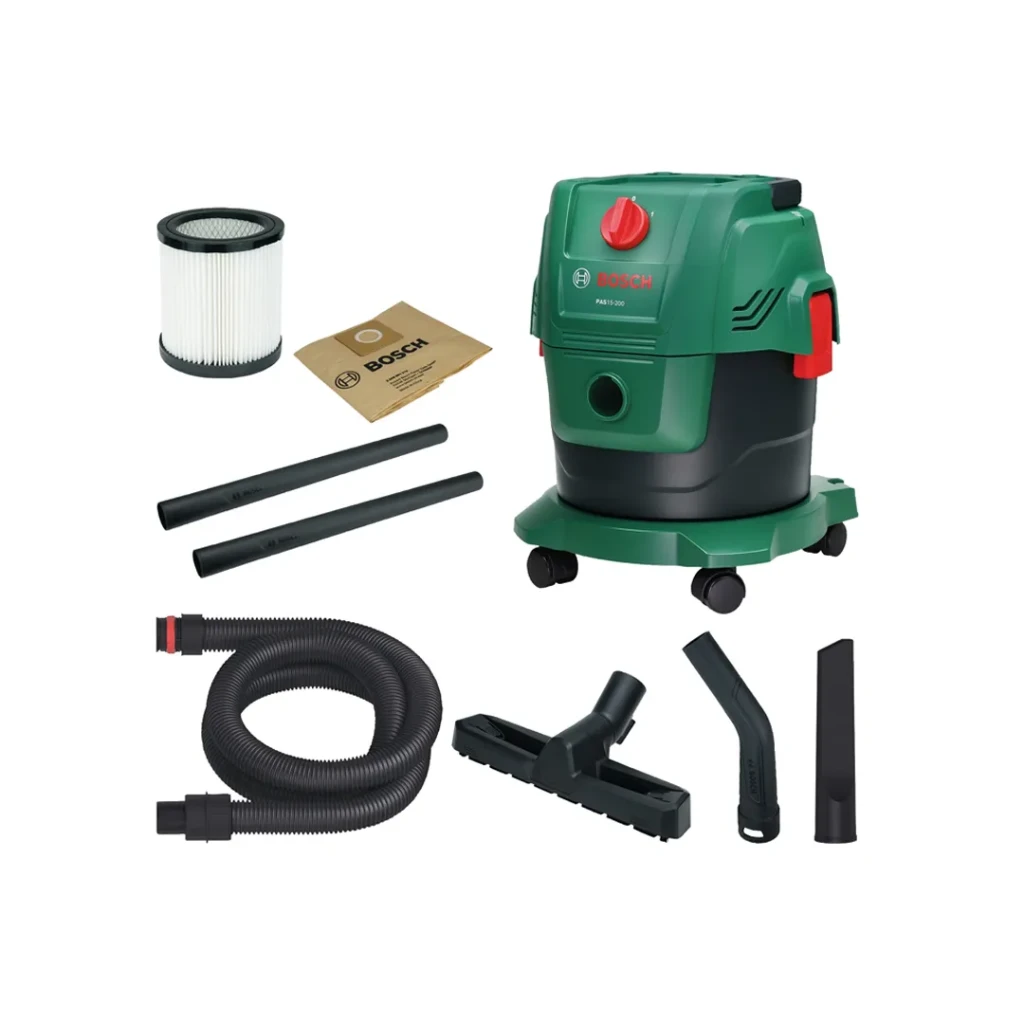 Aspirator universal pas15-200 1200 w 220 - 240 v 225 mbar 15 l bosch 2