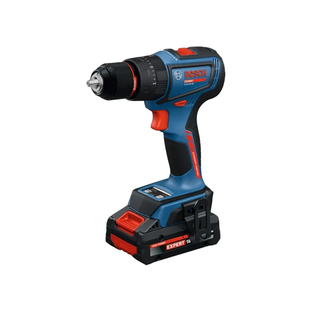 Аккумуляторная ударная дрель-шуруповерт exsb18v-90 18 в 29500 уд/мин bosch 2