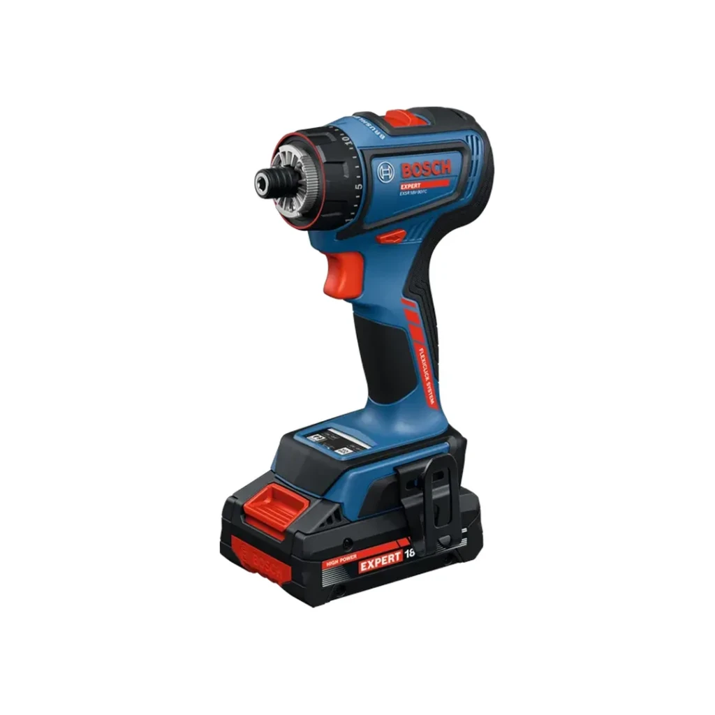 Аккумуляторная дрель-шуруповерт exsr18v-90fc 65 нм 18 в bosch 2