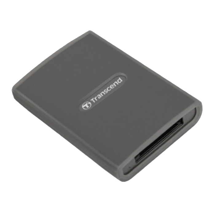 Cititor de carduri transcend ts-rde2, usb type-c, usb type-a, gri 3