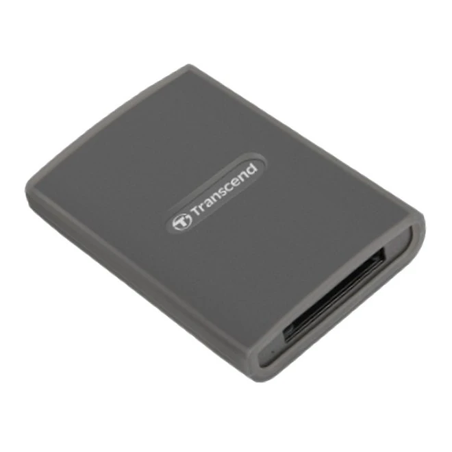 Cititor de carduri transcend ts-rde2, usb type-c, usb type-a, gri 10