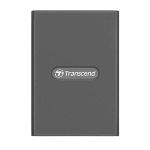 Cititor de carduri transcend ts-rde2, usb type-c, usb type-a, gri
