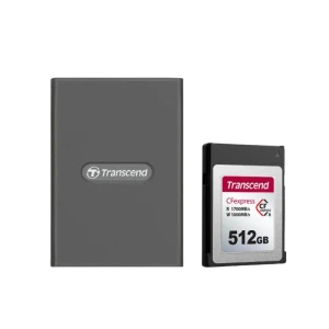 Cititor de carduri transcend ts-rde2, usb type-c, usb type-a, gri Thumbnail 6