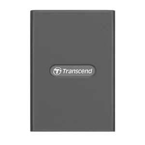 Cititor de carduri Transcend TS-RDE2, USB Type-C, USB Type-A, Gri