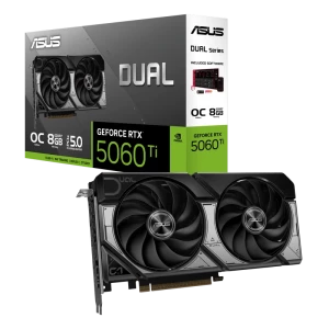 Видеокарта ASUS DUAL-RTX5060TI-O8G, 8GB GDDR7 128бит