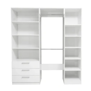 Garderoba domo modul 11 alb - 2000mm