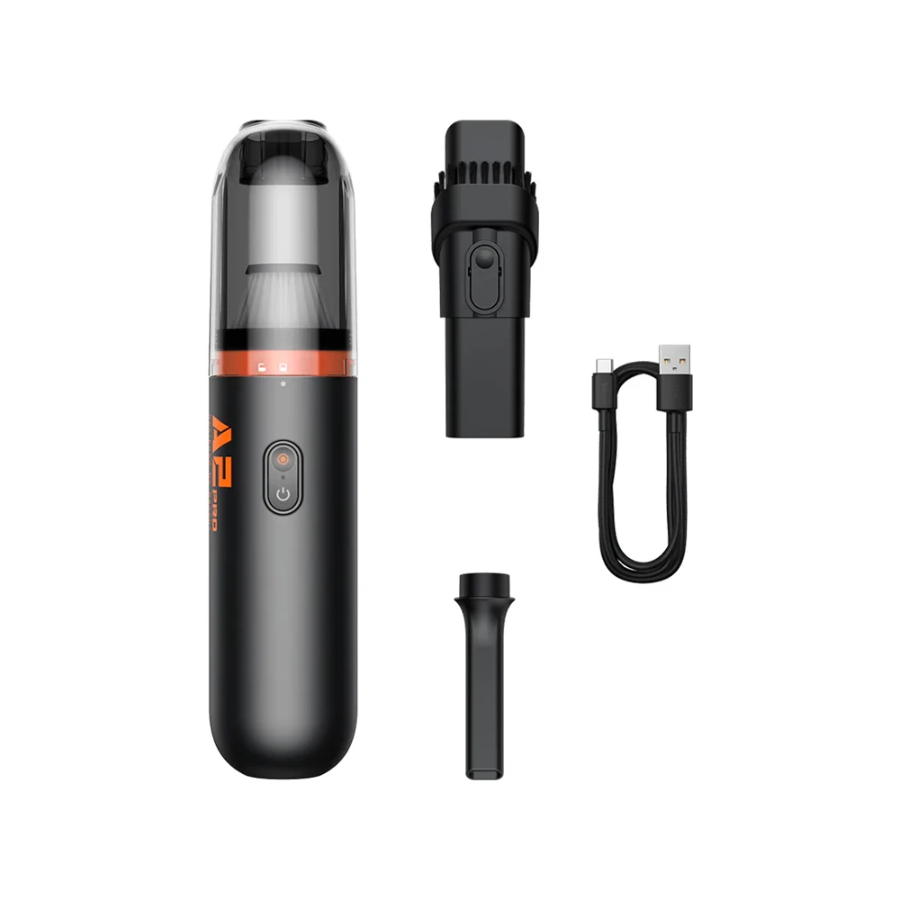 Baseus car vacuum cleaner a2 pro (80w, 6000pa,type-c), black 4