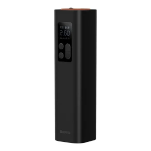 Baseus mini inflator pump, 22-cylinder, black Thumbnail 2