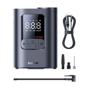 Baseus mini wired inflator, 22-cylinder, gotrip va1 super, cosmic black Thumbnail 3