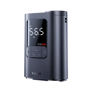 Baseus mini wired inflator, 22-cylinder, gotrip va1 super, cosmic black Thumbnail 2