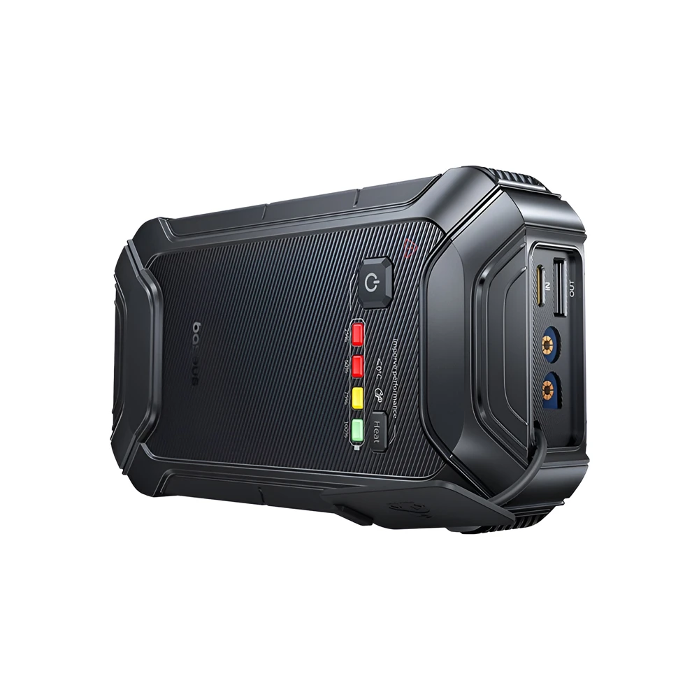 Baseus jump starter primetrip 12000mah vj1, черный 3