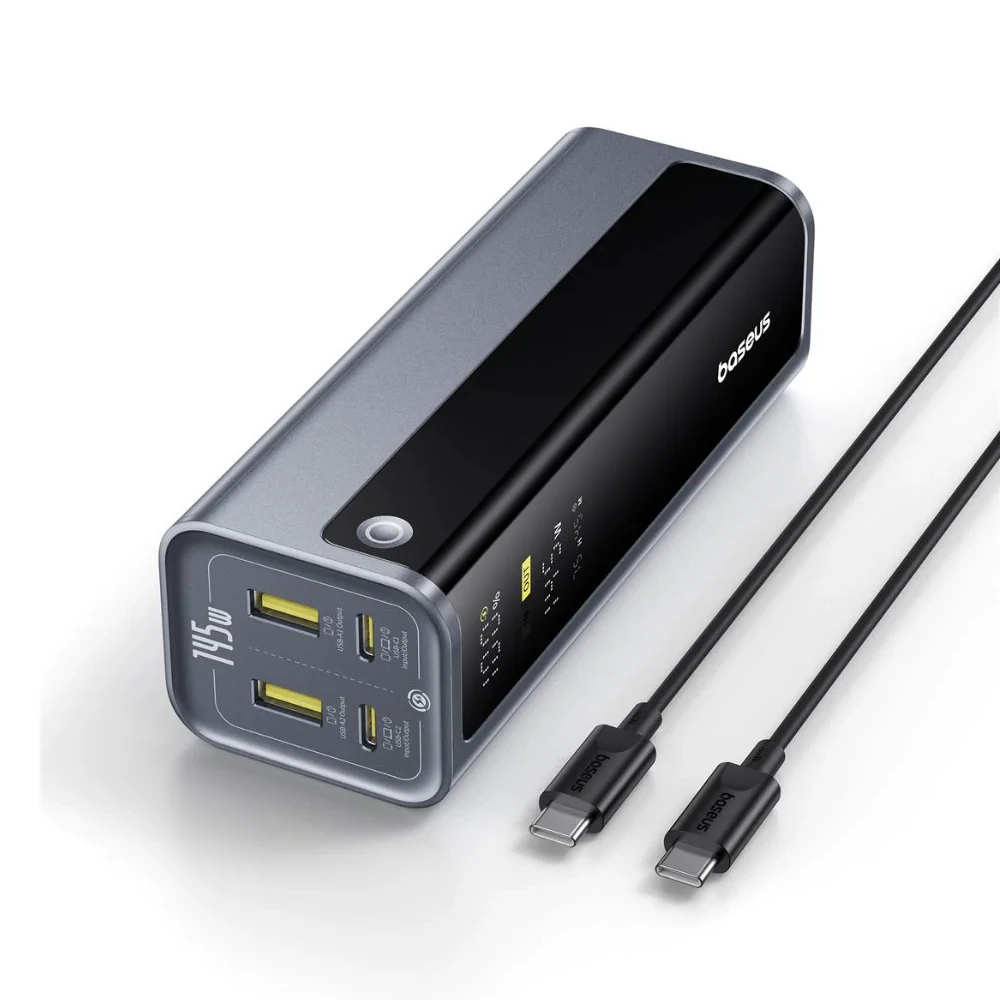 Baseus power bank 20800mah 145w with cable type-c 0.3m,  energeek gp12, space grey 2